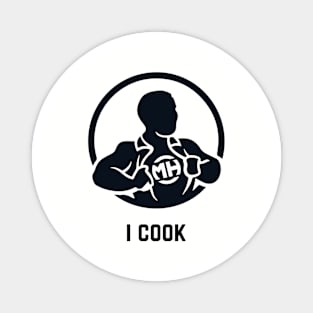 Front: I Cook Back: Husband of the Year Magnet